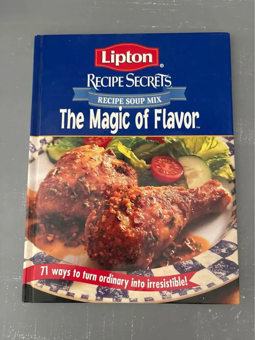 Lipton Recipe Secrets Soup Mix Magic Of Flavor 1999 Cookbook